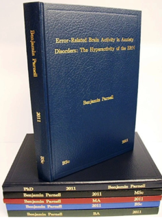 Image of Hardbound Thesis
